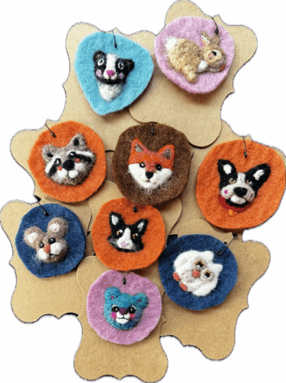 Custom Needle Felted Patch - Image 6